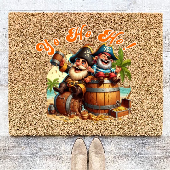 Pirate Rum Coir Doormats