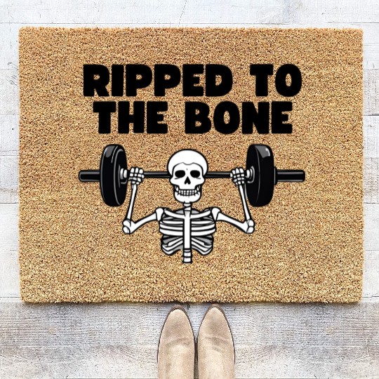 Ripped to the Bone Coir Doormats