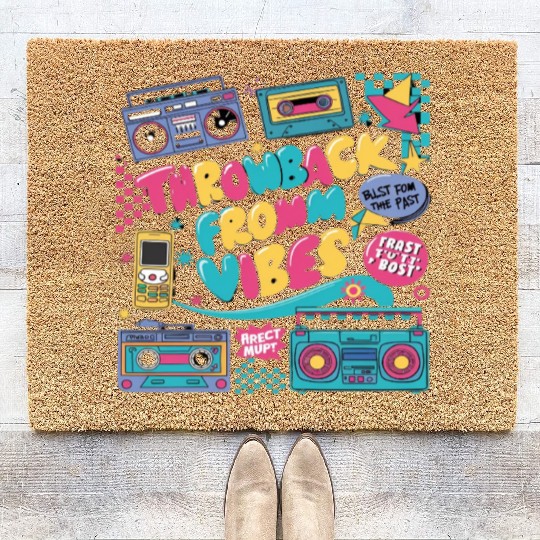 Early 90s and 2000s | Y2K fashion Coir Doormats
