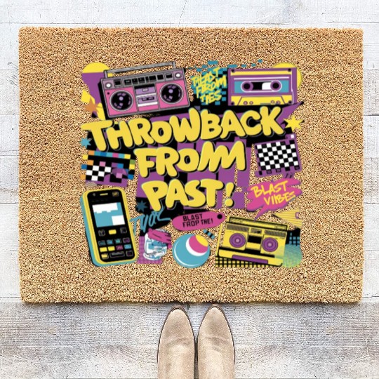 Early 90s and 2000s | Y2K fashion Coir Doormats