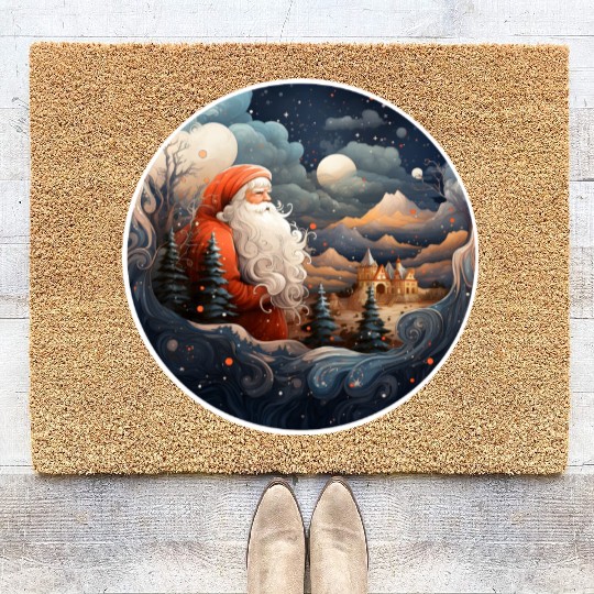 Welcome to the North Pole Coir Doormats