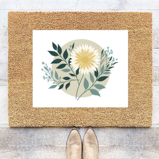 Wildflower Whisper Coir Doormats