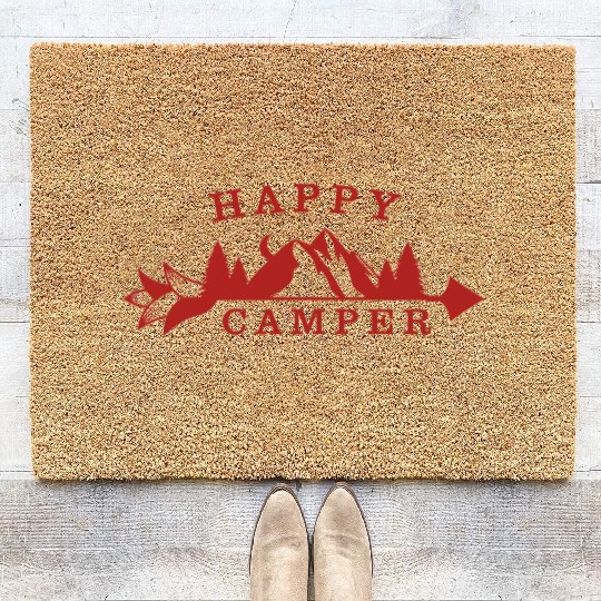 Happy Camper - Camping Lover Coir Doormats