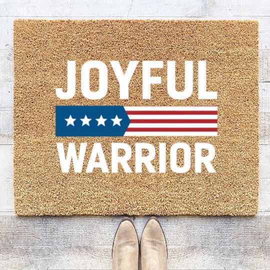 Joyful Warrior American Coir Doormats