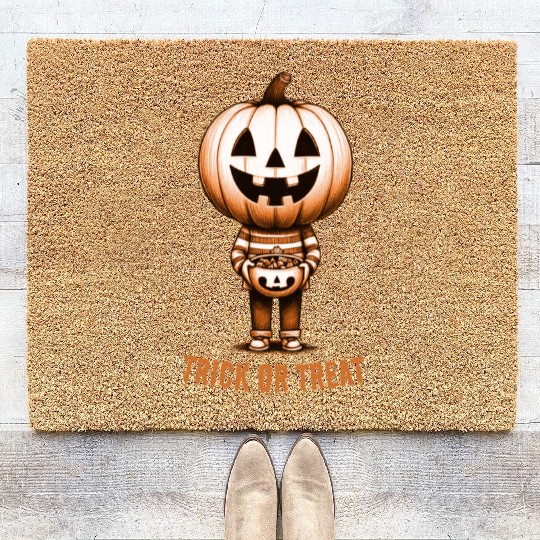 Trick or Treat Coir Doormats
