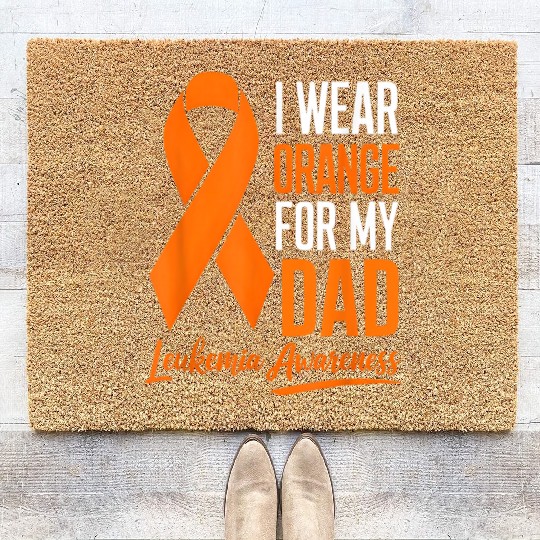 HAPPY DOT DAY Teacher Student Kids Groovy Hippie S Coir Doormats