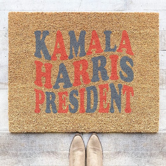 Kamala Harris president reteo Coir Doormats
