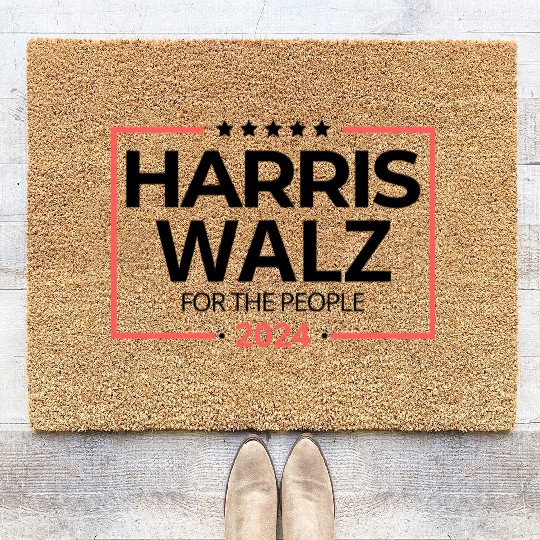 Kamala Harris 2024 Coir Doormats