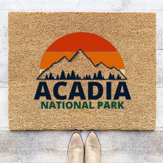 Acadia National Park Coir Doormats