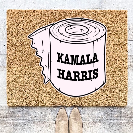 Kamala Harris Toilet Paper LIKE US ON FACEBOOK # Coir Doormats