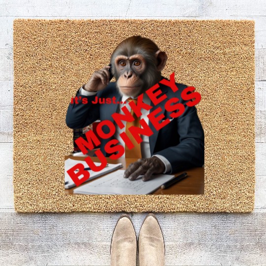 Monkey Business Coir Doormats