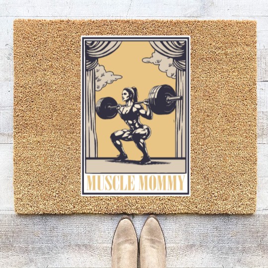 Tarot Cards Muscle Mommy for Strength & Coir Doormats