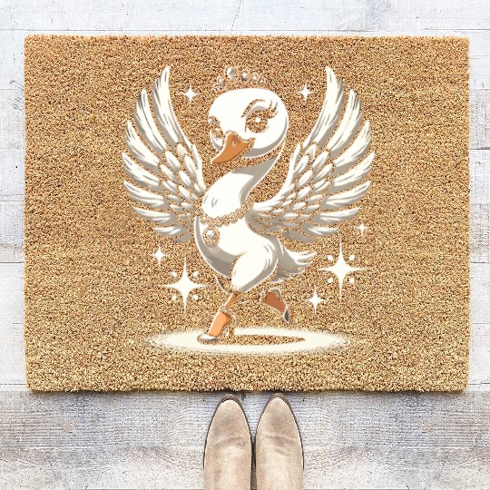 Tribal Fusion Rhythmic Dance Art For Belly Dance Coir Doormats