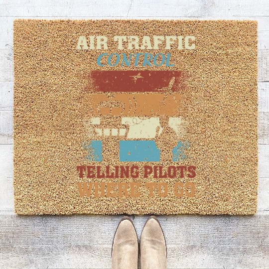 Funny Air Traffic Control Telling Pilots Where to Coir Doormats