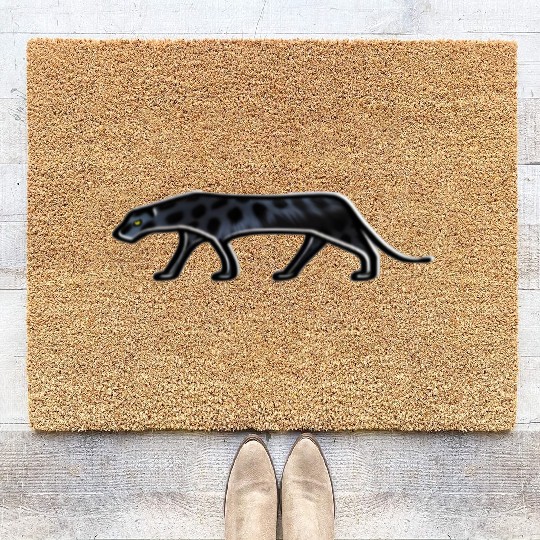 Black Panther Coir Doormats