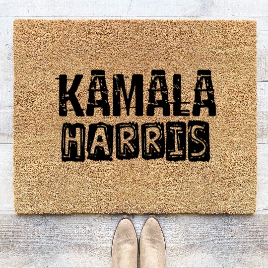 Kamala Harris 2024 for President Vote Tim Walz Coir Doormats