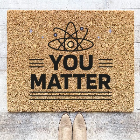 Physics, Biology, Science Math Teacher Chemistry Coir Doormats