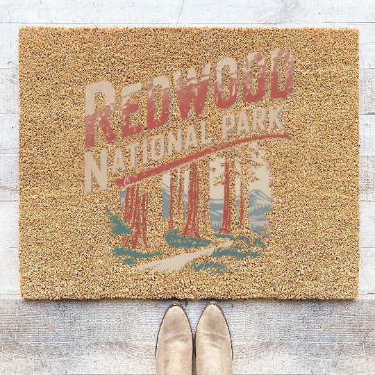 Redwood National Park Coir Doormats