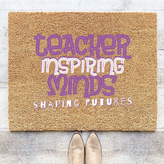 Physics, Biology, Chemistry or Science Math Coir Doormats