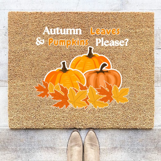 Autumn Leaves Coir Doormats
