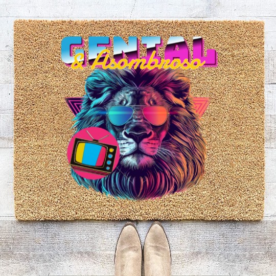 Clever "Genial & Asombroso" – Safety with a Smile Coir Doormats