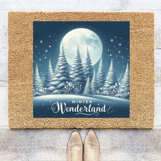 Winter Wonderland Coir Doormats