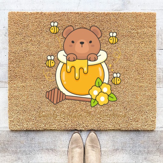 Bearly Contain My Sweetness Coir Doormats