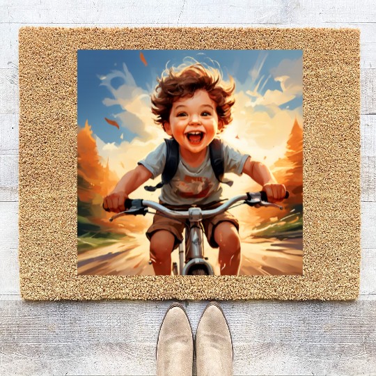 Joyful Rides Coir Doormats