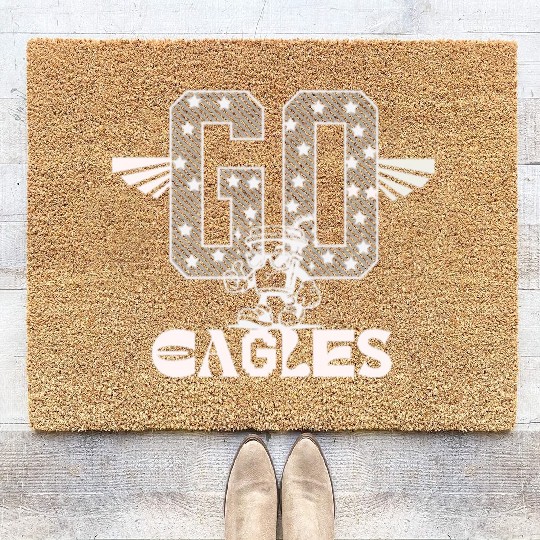 Go Wildcats Team Spirit Gift for Men, Women, Boys, Coir Doormats