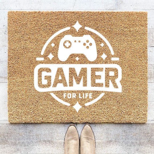 Gamer For Life Coir Doormats
