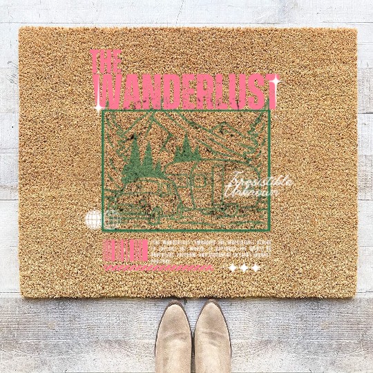 The Wanderlust Coir Doormats