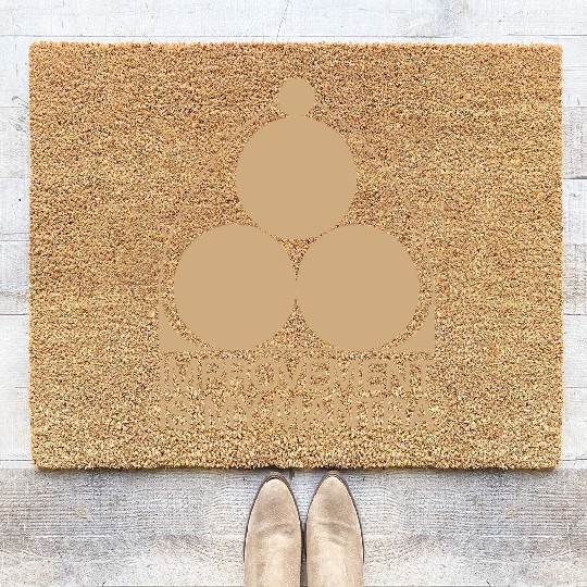 Kaizen Improvement Is My Mantra Philosophy Coir Doormats