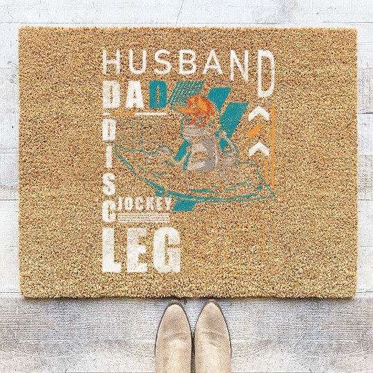 Party Passion Vinyl Coir Doormats