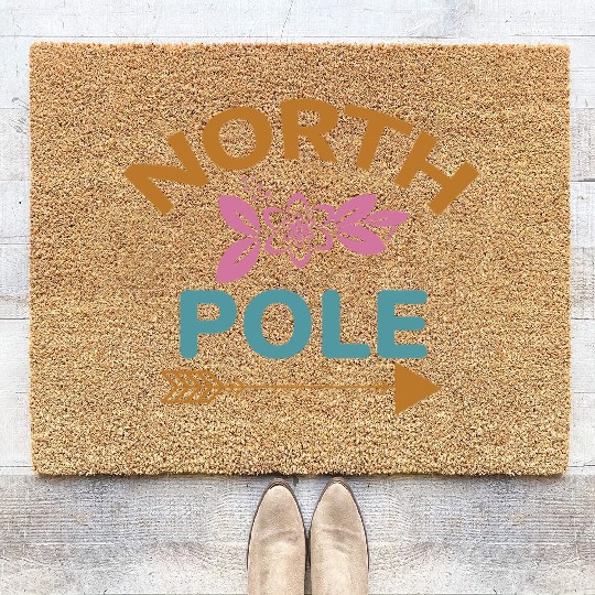 North pole Coir Doormats
