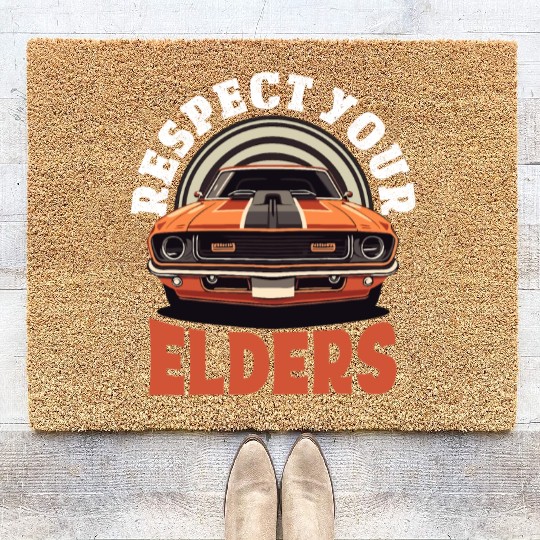 Funny Car Guy 8 Coir Doormats