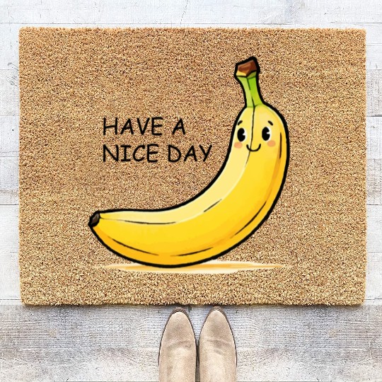 Happy Banana Coir Doormats