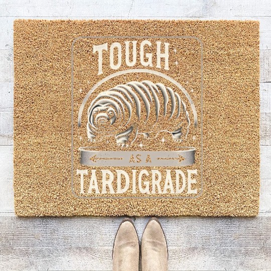 Tough As A Tardigrade 5 Coir Doormats