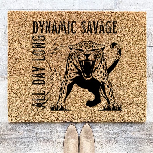 Cheetah Coir Doormats