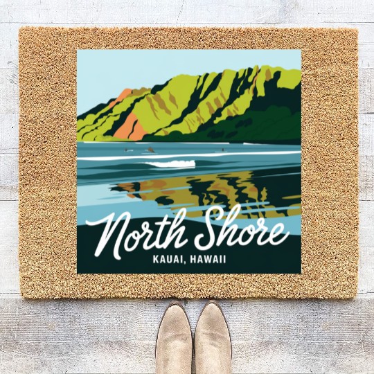 North shore Kauai Coir Doormats