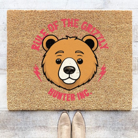 Rule of the Grizzly, Hunter Inc. Coir Doormats
