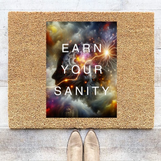 EARN YOUR SANITY Coir Doormats