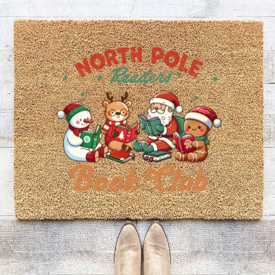 North Pole Readers Book Club ALPA STORE Coir Doormats