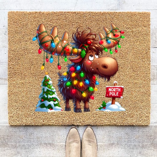 North Pole Readers 2 ALPA STORE Coir Doormats