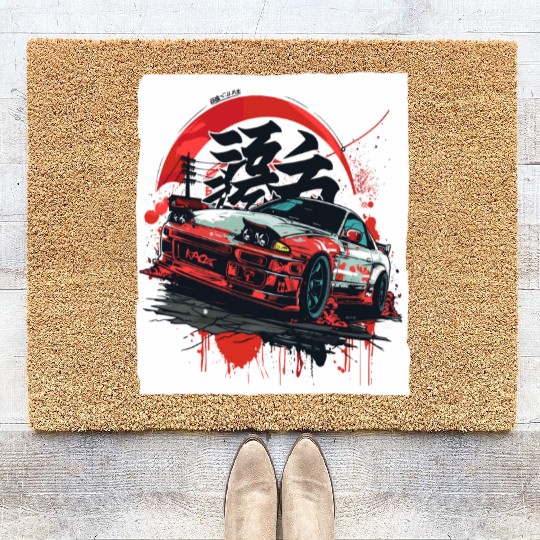 Street Racing 90s Car - Japan JDM Coir Doormats