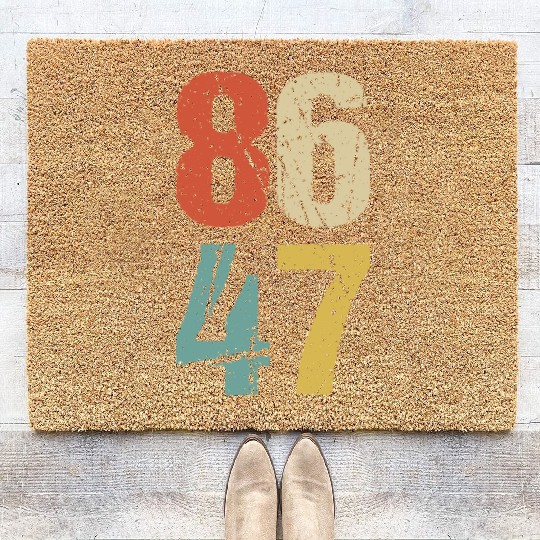 Anti-Trump - 86 47 I Coir Doormats