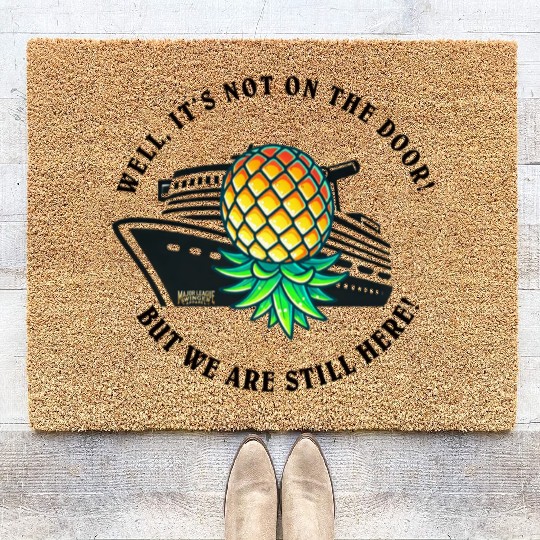 Cruising Pineapple Rebels Coir Doormats