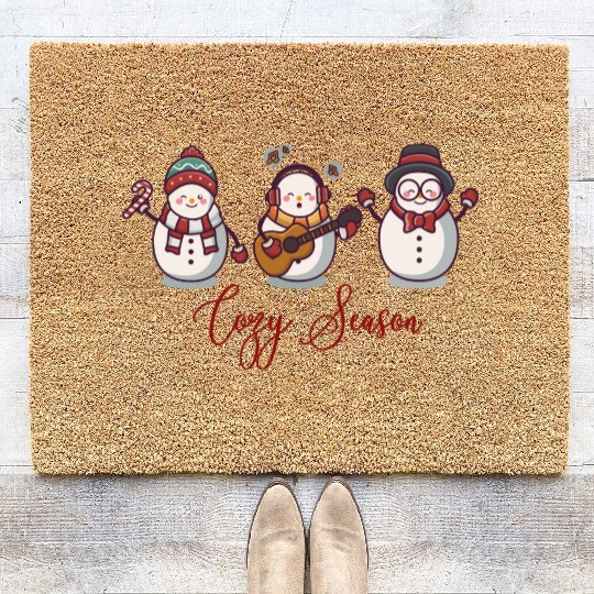 Cozy Season Coir Doormats