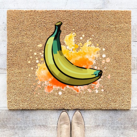 Vegetarians Vegan Banana Coir Doormats