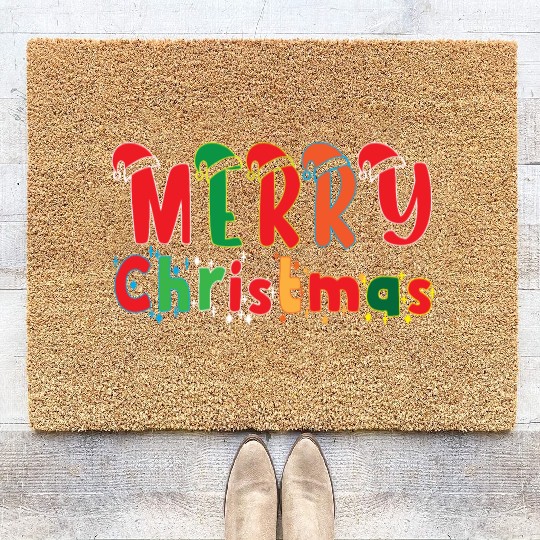 Winter Wonderland Wishes Coir Doormats