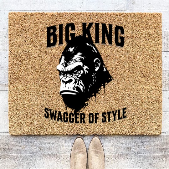 King Gorilla Swagger of Style Coir Doormats